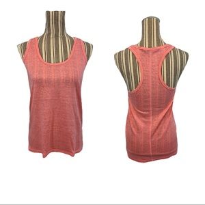 Peach linen Banana Republic tank top xsmall razorback